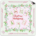 Pink Christmas Mahjongg Mat