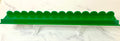 20" Green Acrylic Scalloped Racks with Magnetic Pusher, set of 4