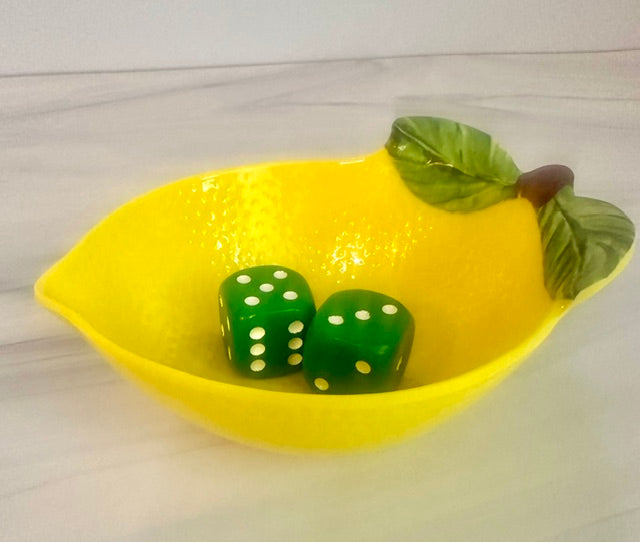 Lemon Dice Dish