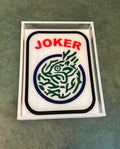 Mahjongg Joker Acrylic Tray