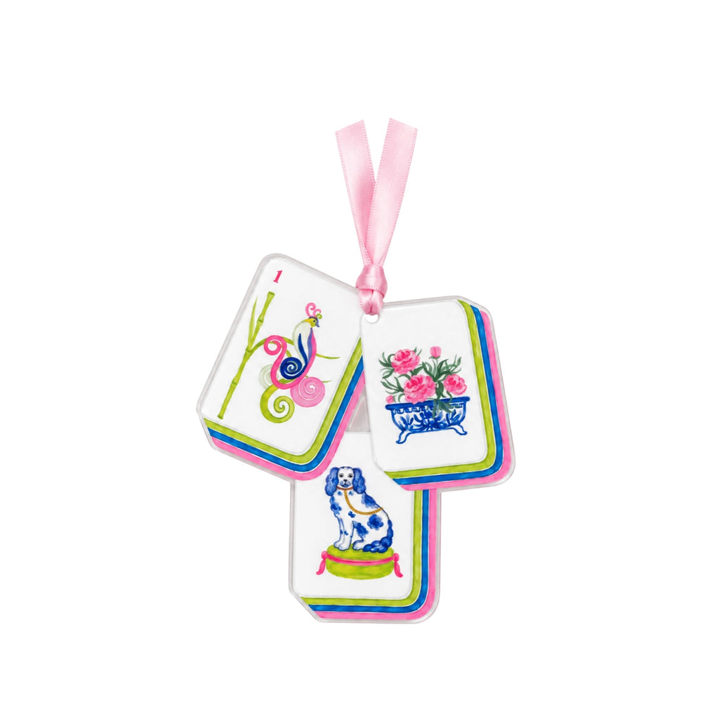 3 Tile Christmas Ornament