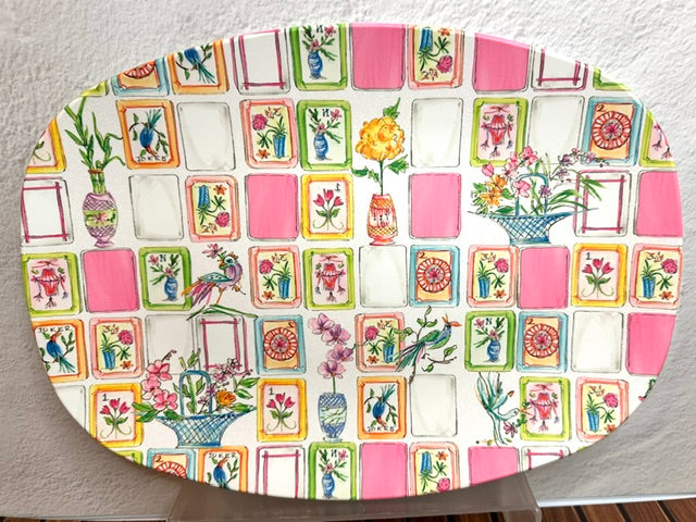 Mahjongg Tile Platter