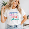 Mahjong With Mahj Friends White T-Shirt