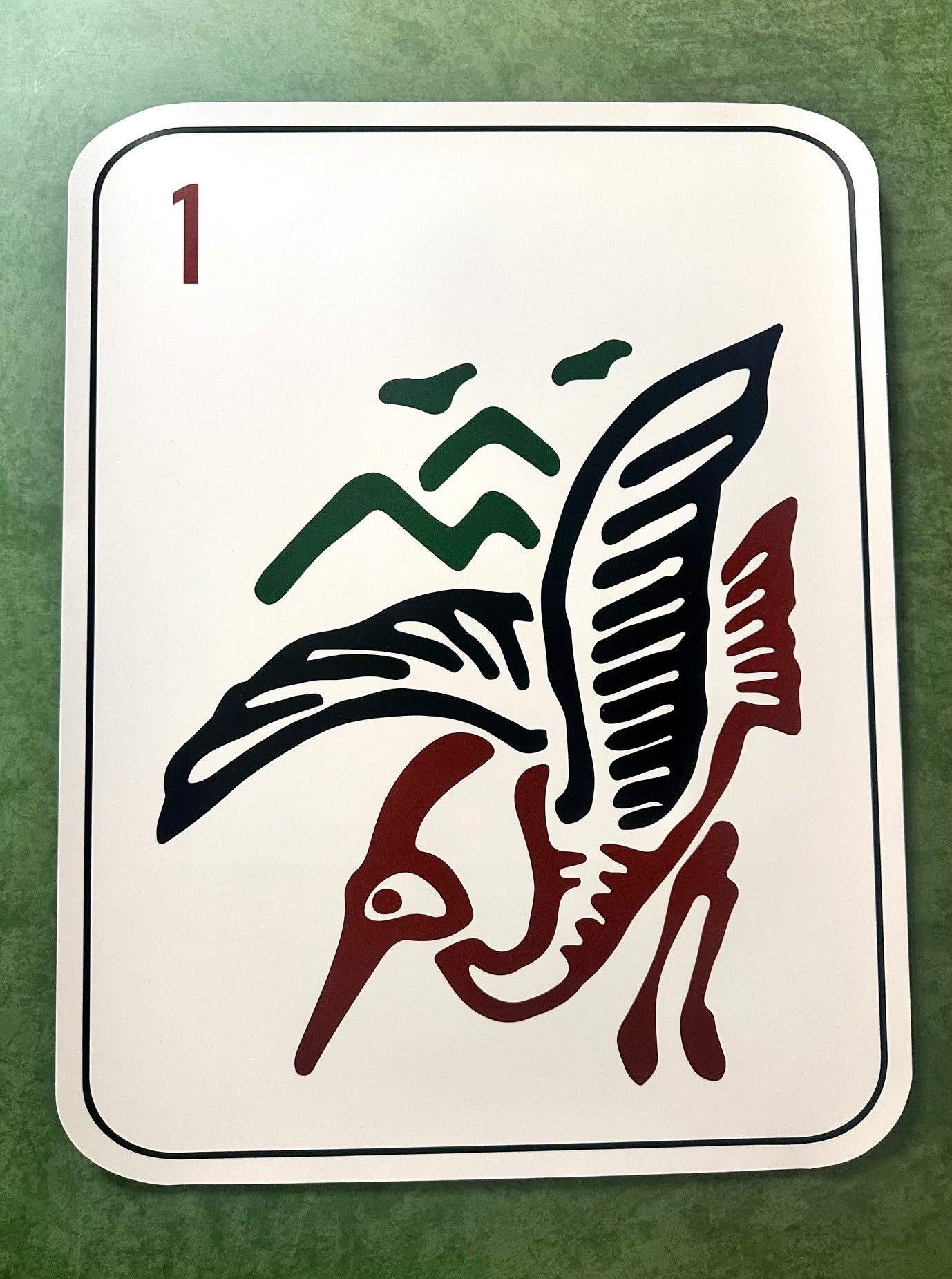 Mahjongg Tile Vinyl Decals