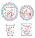 Mahjongg Party Plates, Cups, and Banner