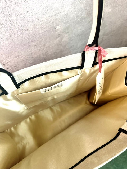 Hand Beaded Mahjong Tote Bag