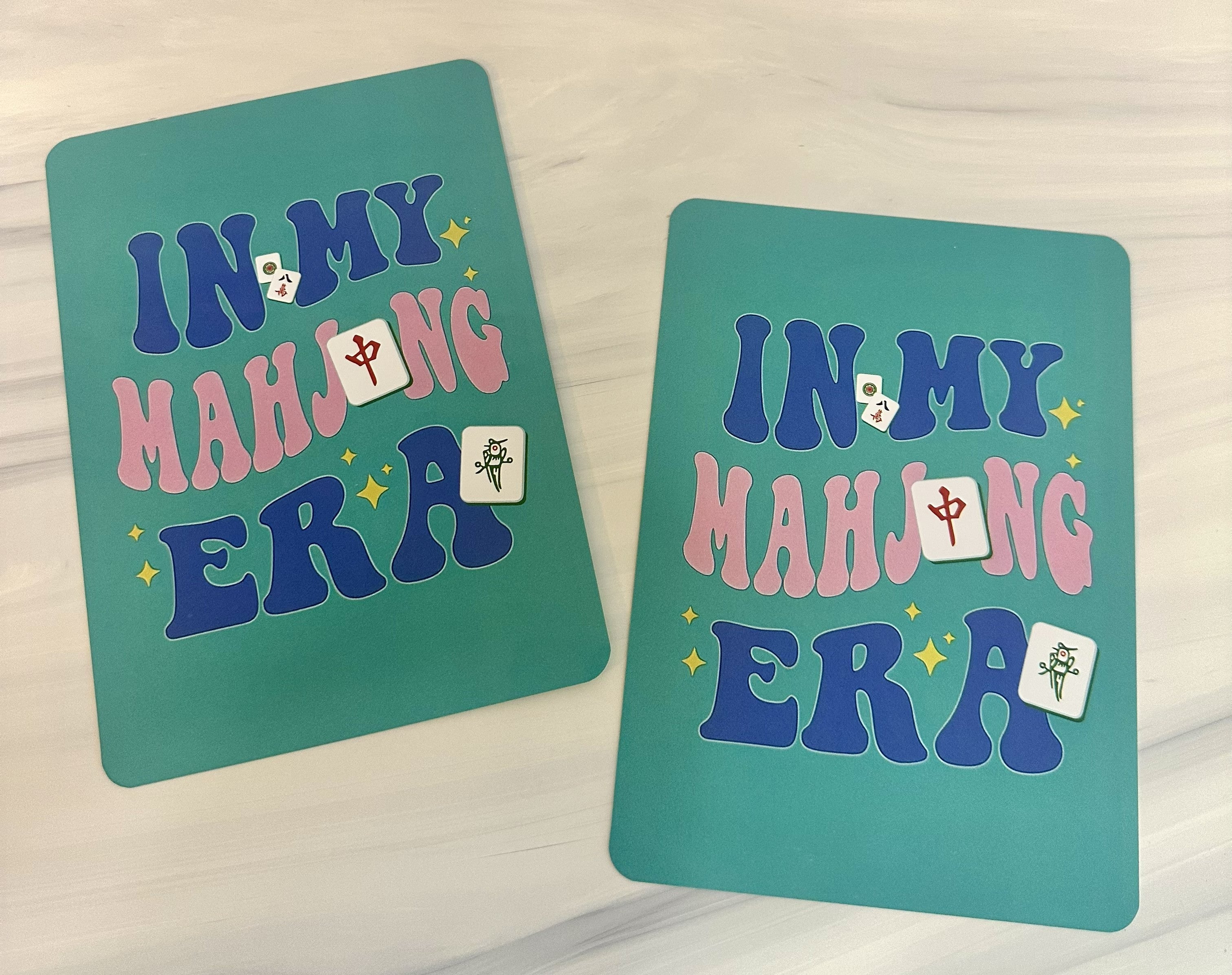 Mahjongg Tile Shufflers, set of 2