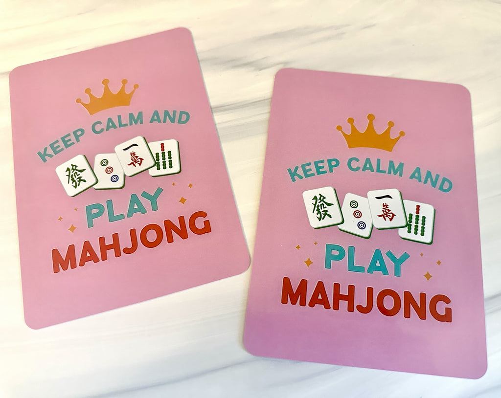 Mahjongg Tile Shufflers, set of 2