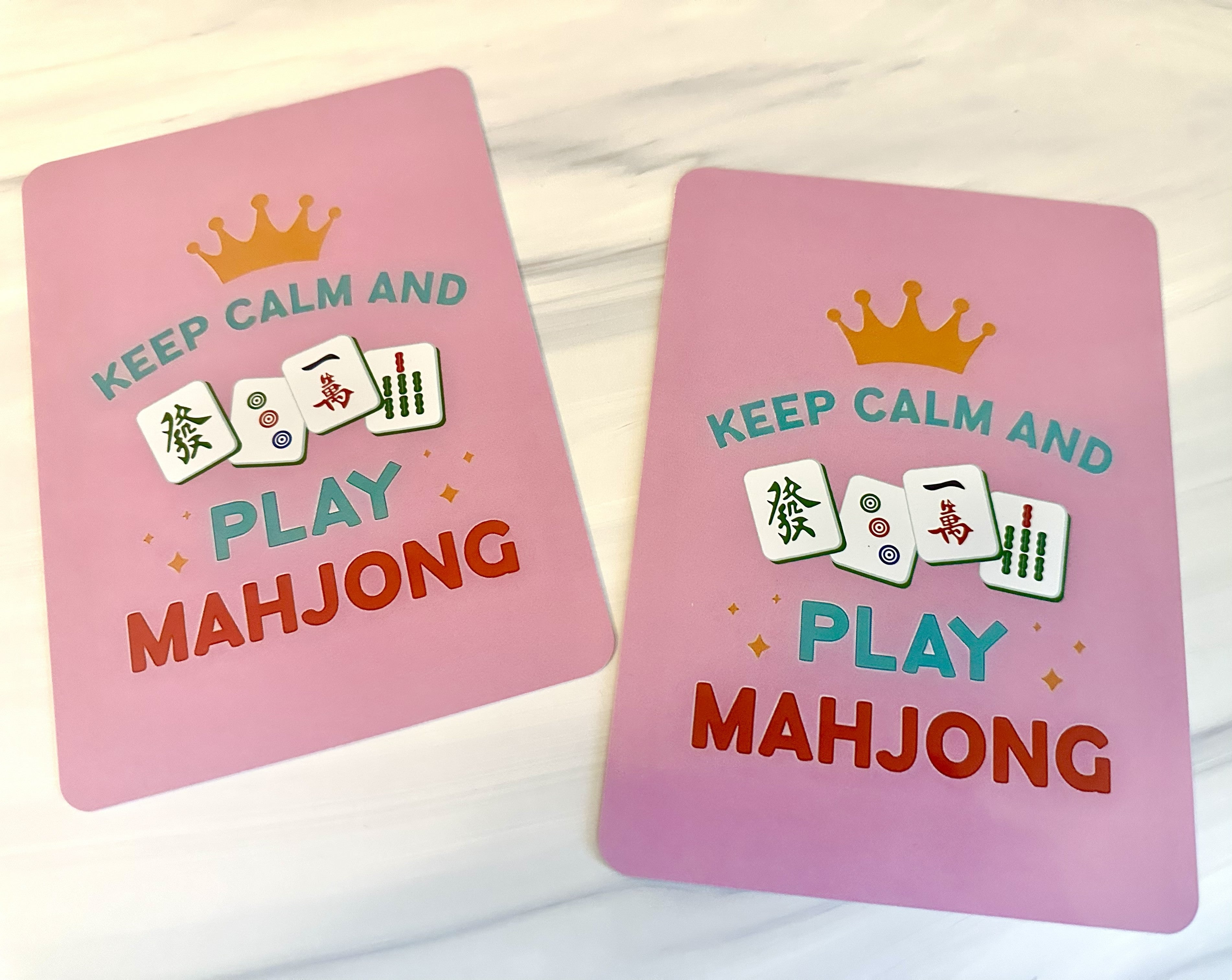Mahjongg Tile Shufflers, set of 2