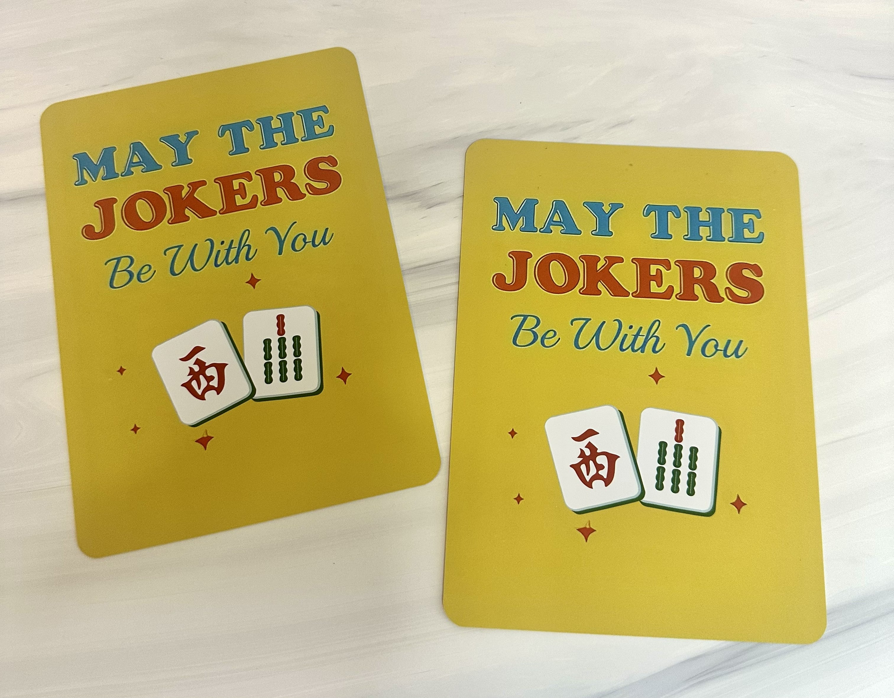 Mahjongg Tile Shufflers, set of 2